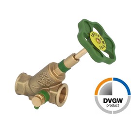 KFR DN 15 Angle Valve 1/2 Inch with Drain for Drinking Water / DVGW-Approved