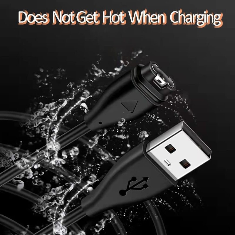 Austuo 3-Stücke Charger Cable Compatible with Garmin Vivoactive 3 4