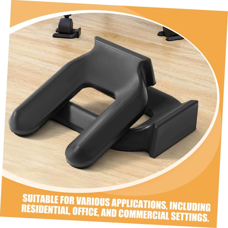 OSALADI Chair Leg Floor Protectors 4pcs Wheel Stopper Pad Wheel