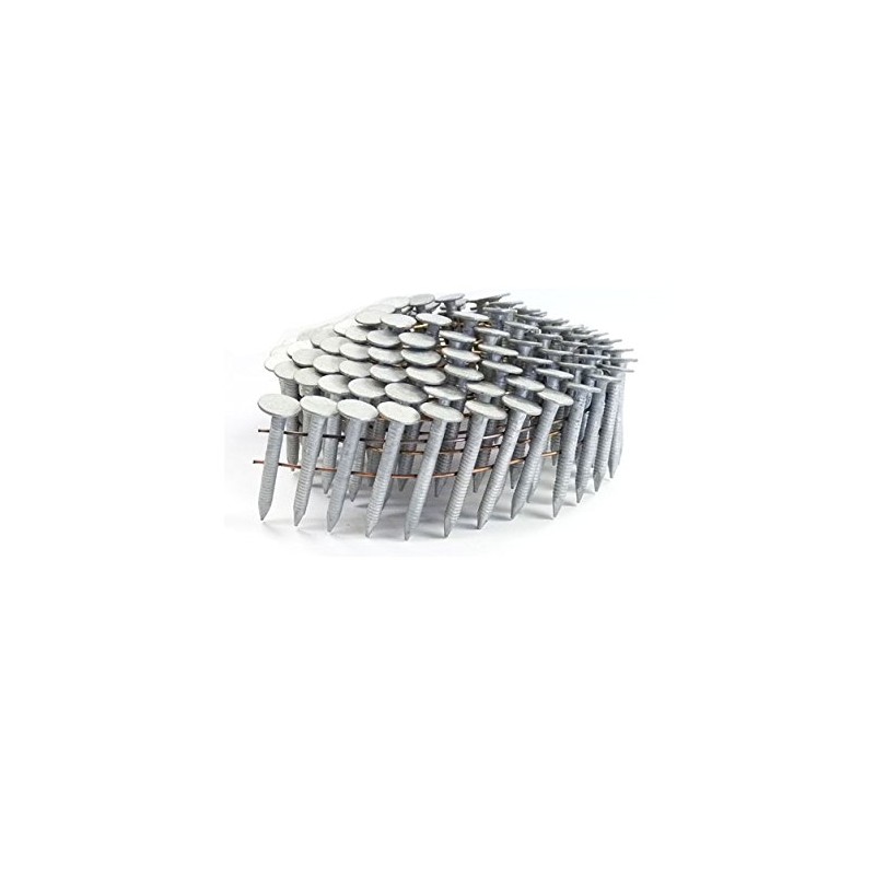 1 1/4" Ring A153-D HOT DIP Coil Roofing Nails 3.6M