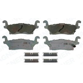 WAGNER Balatas OEX Traseras Compatible con HUMMER H3 de 2006 a 2010