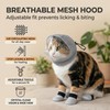 Cat Muzzle - Adjustable Anti-Bite Head Cover, Breathable Cat Grooming