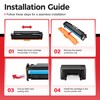 046H 046 Toner Cartridge 4-Pack MF733Cdw High Yield Replacement Compatible