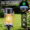 Sunshine Star LED Solar Pathway Lights Outdoor with Metal, 2