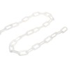 PATIKIL 0.3" Diameter 23Ft Length Plastic Chain Barrier, Safety Link