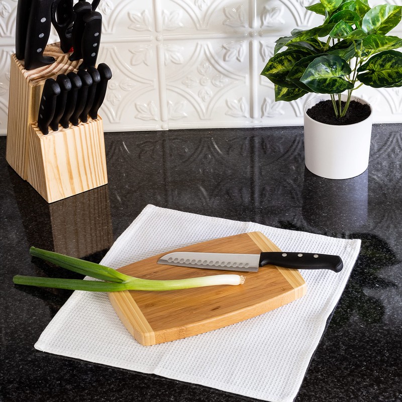 Joyce Chen Small Burnished Bamboo Cutting Board, 6x9 Inches