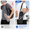 Insulated Water Bottle Bag for Travel & Outdoor Use –