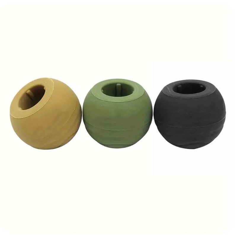 NDS Camping Chair Stabilizing Rubber Ball Feet, 55mm, Green, Durable,