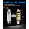 Yorkim Super Bright 578 LED Bulb White 41mm 42mm led