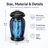 Portable Bug Zapper Lamp for Indoor & Outdoor Use –