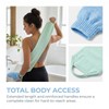 Body Exfoliating Gloves Back Scrubber Set, Exfoliating Shower Towel Body