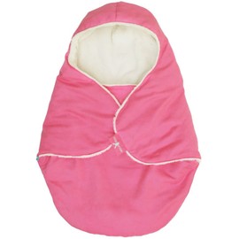 Wallaboo - Baby Blanket Coco Nore - For Car Seat and Travel - 100% Pure Cotton - Newborn upto 10 months - For colder weather - 90 x 70 cm - 35 x 28 inch - Color: Pink