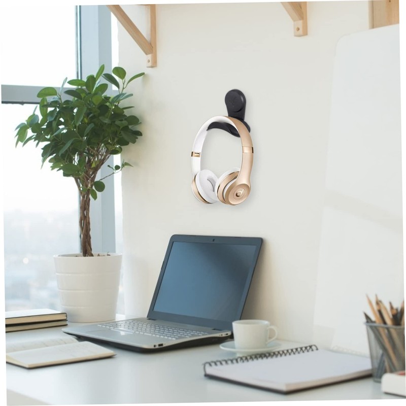 DOITOOL Ear Headphone Rack Wall-Mounted Stand Soft TPU Pad Sturdy