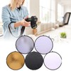 Light Reflector 80CM 5 in 1 Multi Disc Collapsible Circular