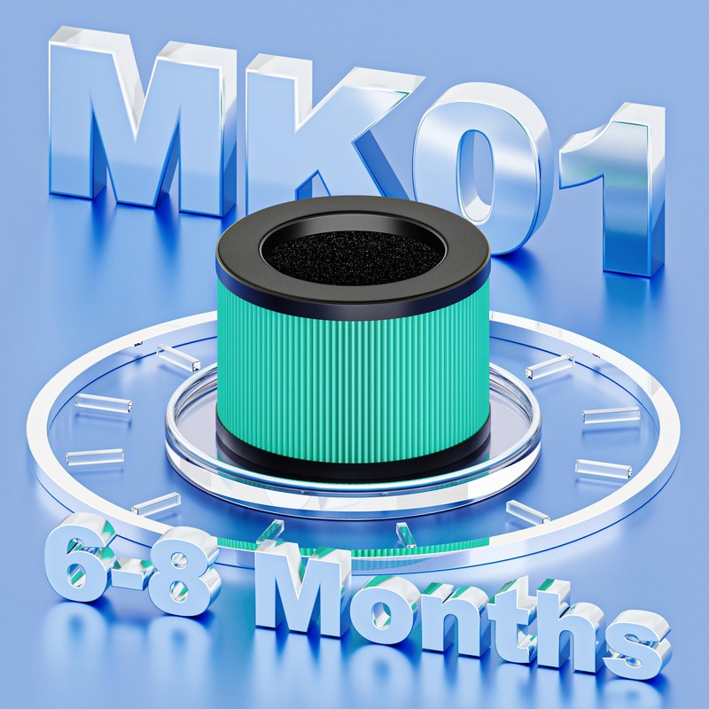 MK01 & MK06 True HEPA Filter Replacement Compatible with Aroeve