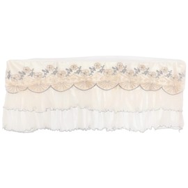 DOITOOL Indoor Decorative Lace Cover for Air Conditioner inside Units Protector against Dust Debris Units Charming Home Decor for Friends Family