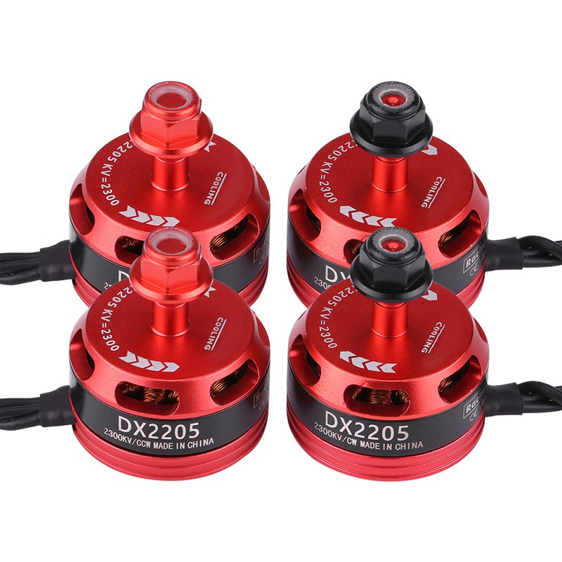 4pcs DX2205 2300KV 2-4S Brushless Motor for X210 X220 250