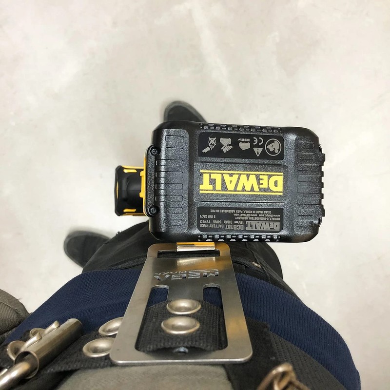 MegaMaxx Drill Tool Holder Belt Buckle Hook Clip for DIY