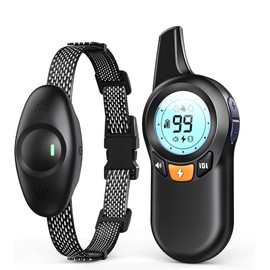 JSCLYAN Dog Training Collar w Remote Waterproof Shock Collar, Medium & Large Dog