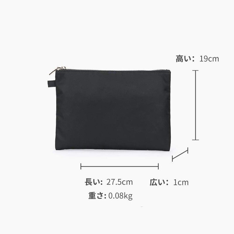Bolsa de cosméticos más muñeca, bolsa de maquillaje multiusos con