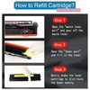 Colorful Black Printer Toner Powder Chip Set for CF350A CE310A