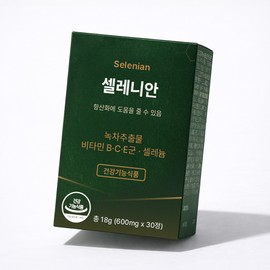 Inner Deset Selenian Immune Antioxidant Selenium Red Ginseng Catechin, 1 box, 30 tablets / 이너디셋 셀레니안 면역 항산화 셀레늄 홍삼 카테킨, 1박스, 30정