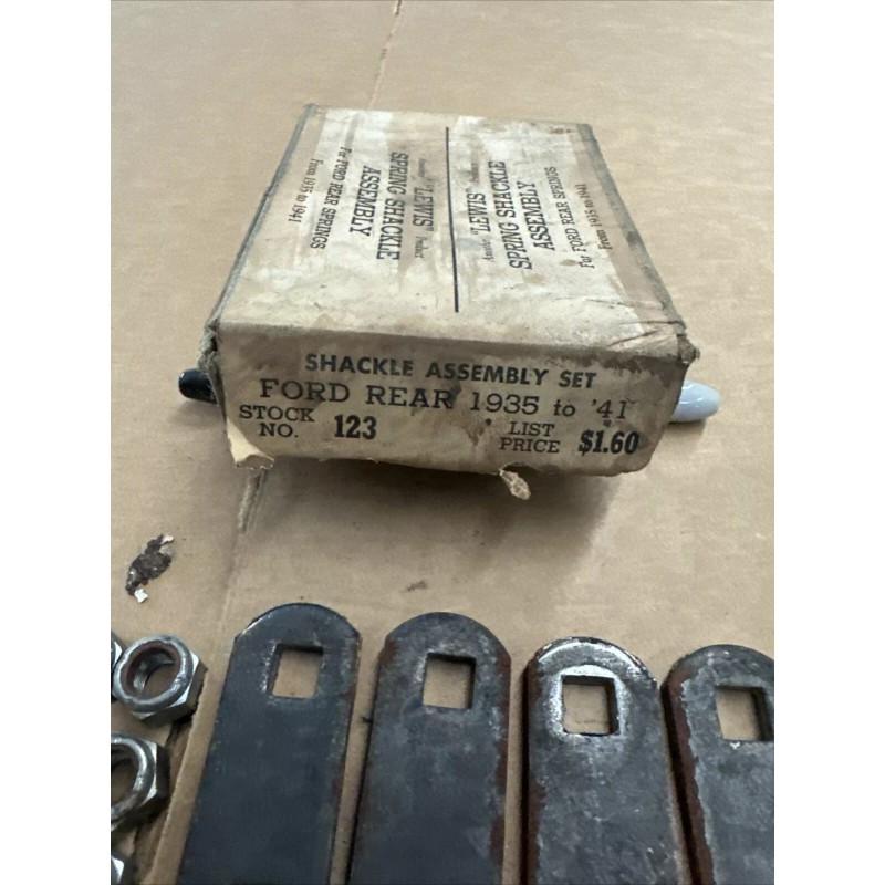 Lewis NOS 1935 - 1941 Lewis Spring Shackle Assembly Ford