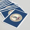 Virginia State Flag, Letterpress (52 Playing Cards, Poker Size Card