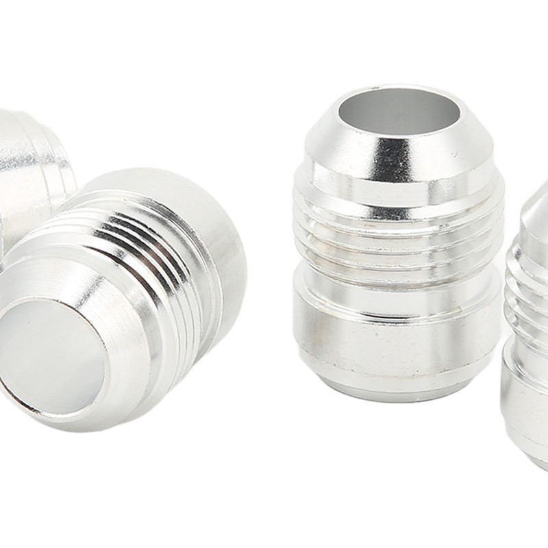 4 Pcs 10AN Weld On Bung Fitting 3/4in Thread Aluminium