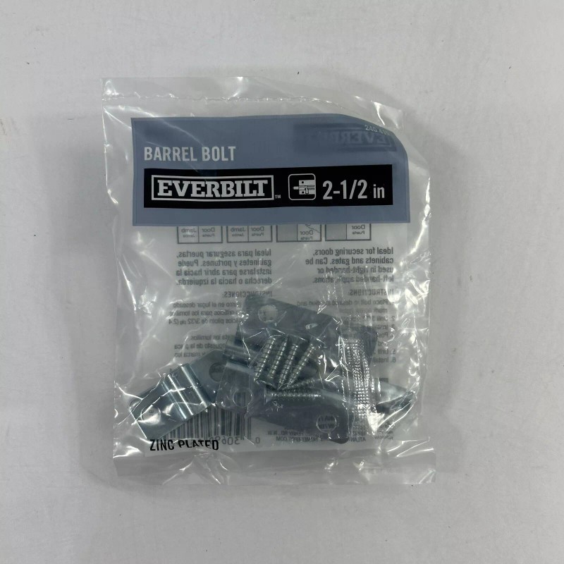 Everbilt 2-1/2 in. Zinc Plated Steel Door Gate Cabinet Safety
