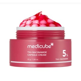 Medicube TXA Tranexamic Acid Niacinamide Capsule Cream 55ml, 1 unit / 메디큐브 TXA 트라넥삼산 트라넥사믹애씨드 나이아신아마드 캡슐 크림 55ml, 1개