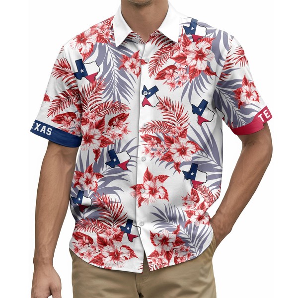 HUNTFAMI Hawaiian Shirt, Horror Movie Casual Button Down Shirt, Gifts