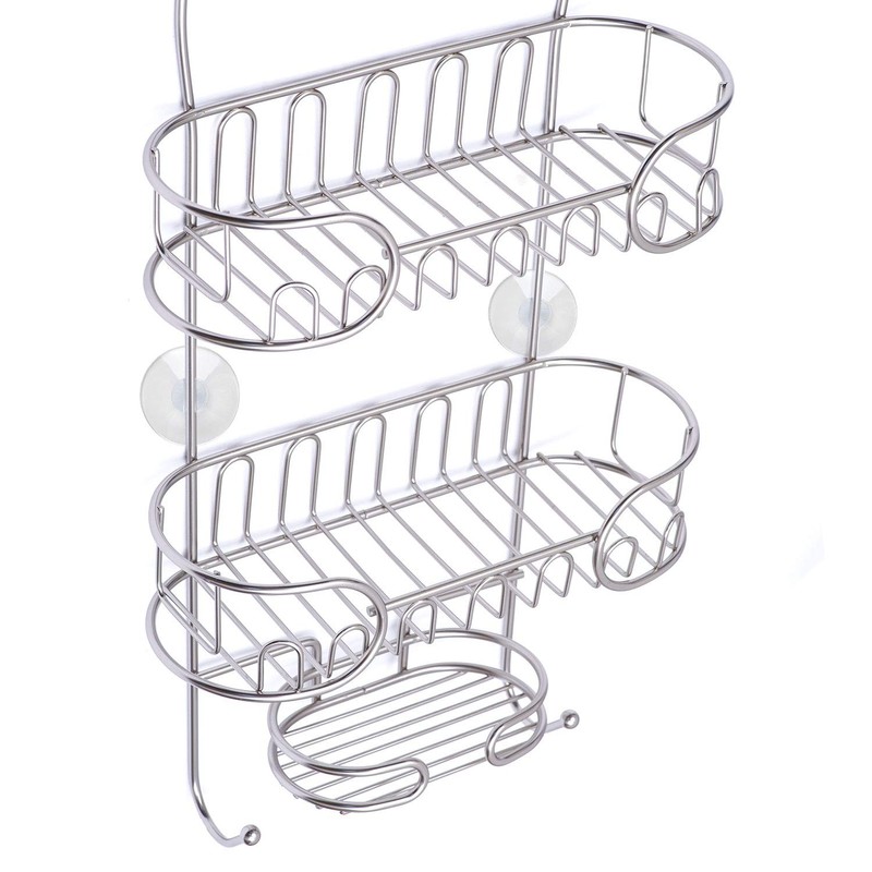 KUUQA 16Pcs Bathroom Shower Caddy Connectors Suction Cups