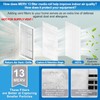 UCINNOVATE MERV 13 Filter Media 20"x90", 2 Pack 12.5 Ft²