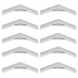 10Pcs 135 Degrees Bracket Angle Aluminum Alloy Corner Braces Bracket Connector(2020T)