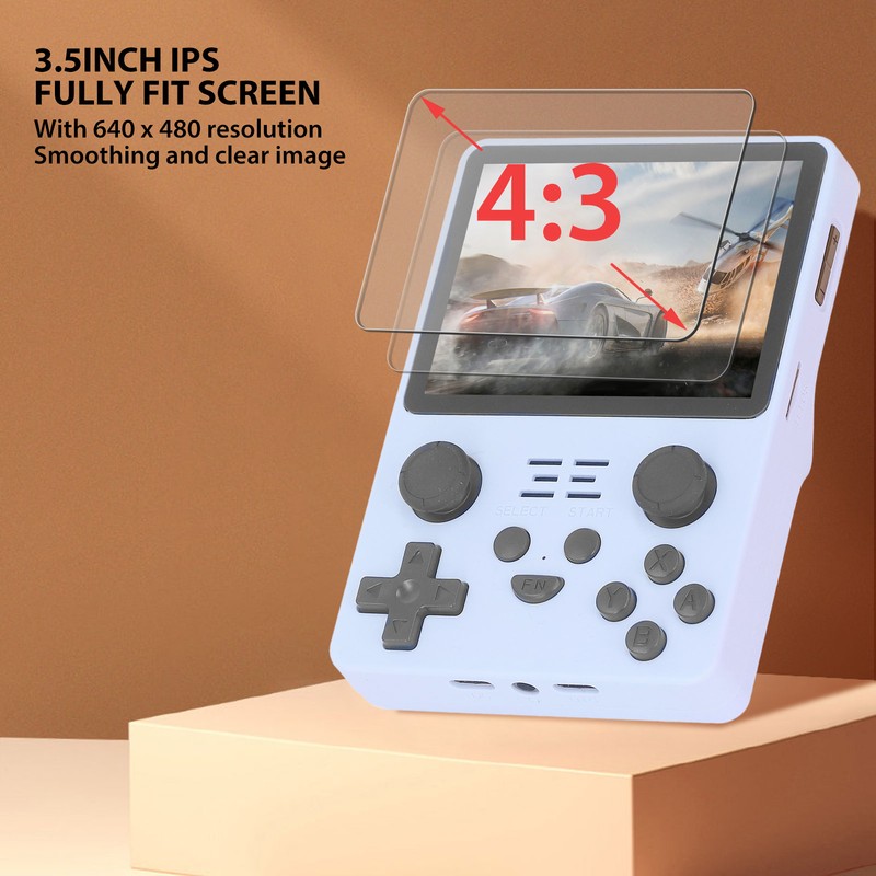 RGB20S Handheld Game Console Various Games 3.5in Screen High Resolution