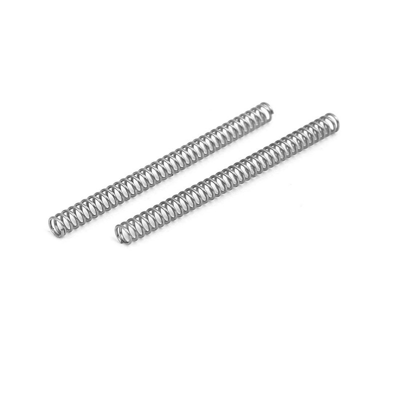 TA-VIGOR 10Pcs Extended Compressed Spring, 3mm OD,0.4mm Wire Size,40mm Length