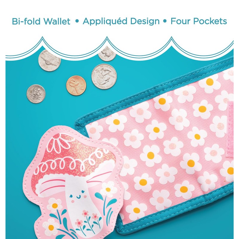 Stephen Joseph Kids Wallet, Bunny, One Size