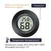 LYCXAMES Hygrometer Mini, 2in1 Thermometer Hygrometer, 6 pcs Mini LCD