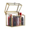 Lipstick Organizer Lipstick Holder Dust Free Glass Transparent Lip Gloss