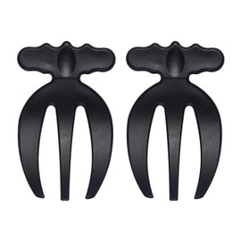 Salad Serving Tongs - Kitchen Tossing Utensils for Household - Wear-Resistant Salad Hands Set, Portable Mixing Tongs with Wide Handle for Mixing, Tossing