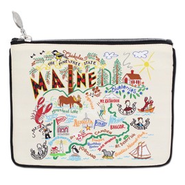catstudio Maine Zipper Pouch Purse | Holds Your Phone, Coins, Makeup, Dog Treats, & Tech Tools
