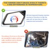 SHEJISI X3 Mirrors,Explosion-proof glass upgraded Maverick X3 side view mirrors