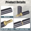 Pndeyo 10pcs Barrel Weld on Hinges, Detachable Metal Heavy Duty