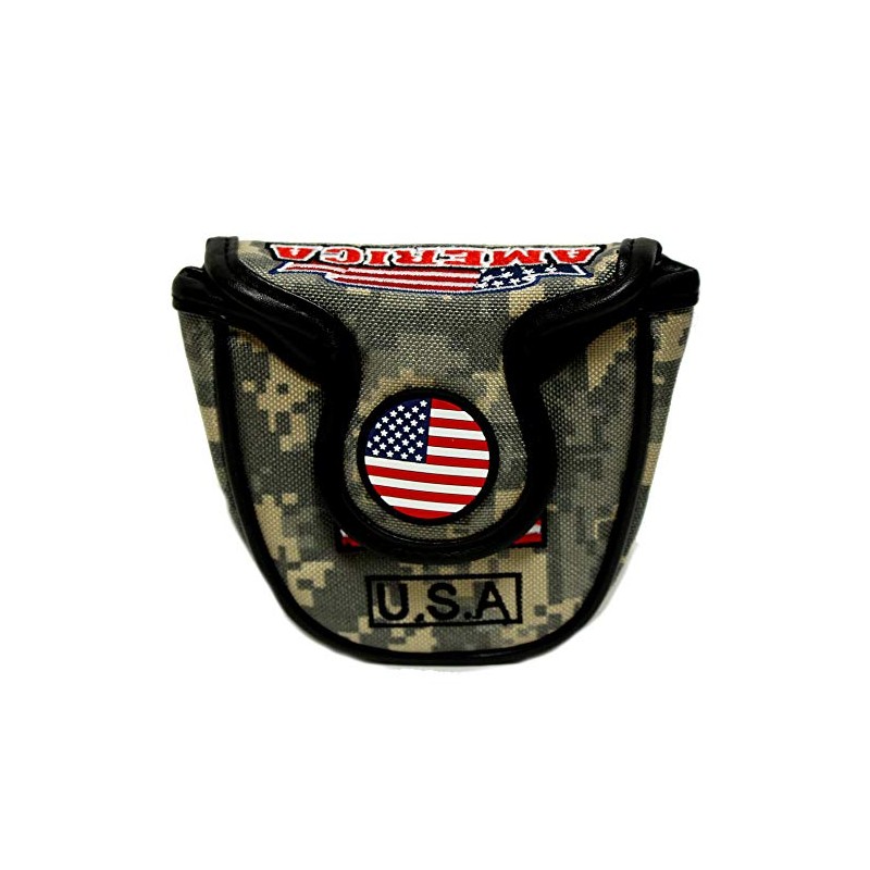 Putter Cover Headcover Pin Magnet Fit Scotty Cameron Odyssey Embroidered