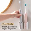 HAVICATO Electric Toothbrush Holder for Bathroom, Wall-Mounted Toothbrush Stand with