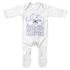 Purple Print House South Korea Flag Football Romper Soccer South