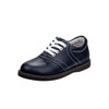 Josmo Girls Oxfords Saddle Uniform School Leather Shoes, Navy, 12.5