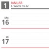 Sekunda Weekly Pocket Calendar for the Year 2024 Pocket Planner