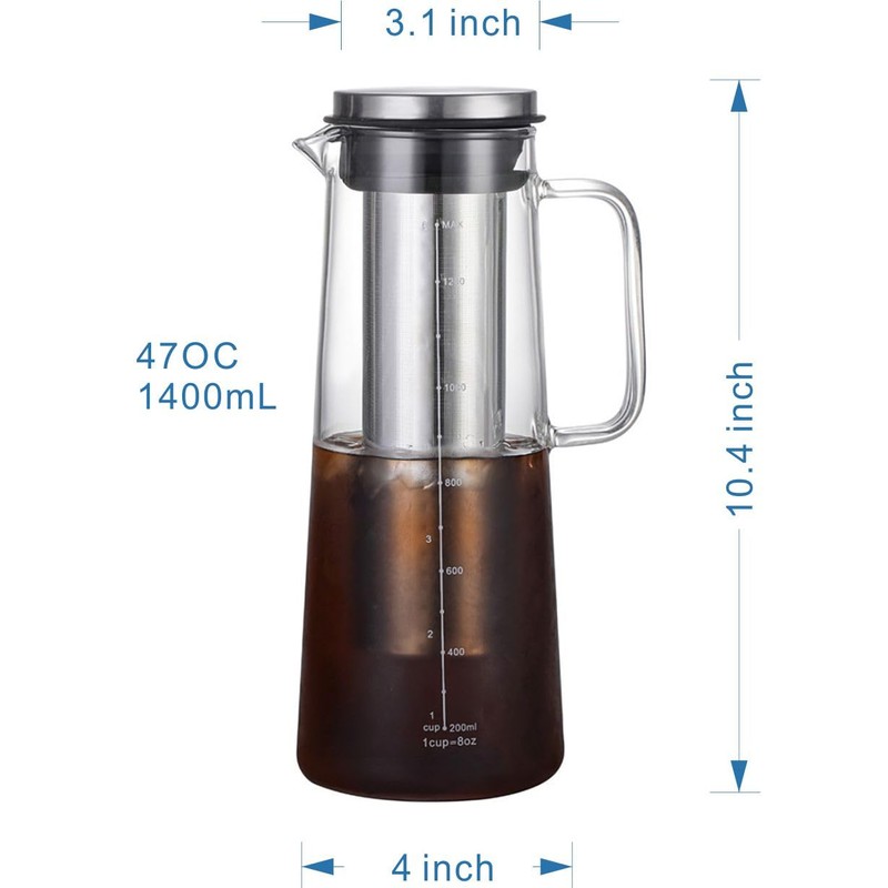 BeeCa Cold Brew Coffee Maker & Iced Tea Maker |